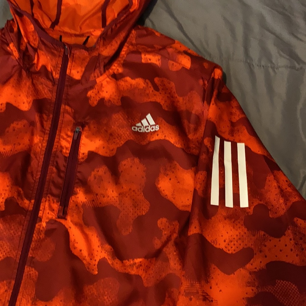 Adidas Reflective Running Jacket (Full-Zip) - Picture 2 of 4